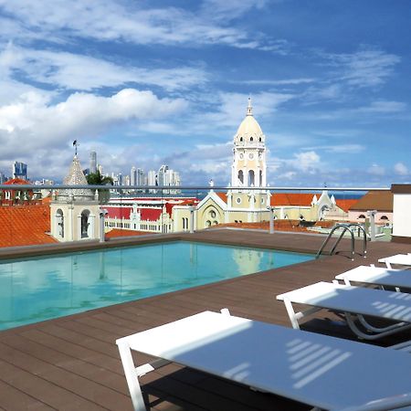센트럴 호텔 파나마 파나마시티 외부 사진 Rooftop pool at the Hotel Unique