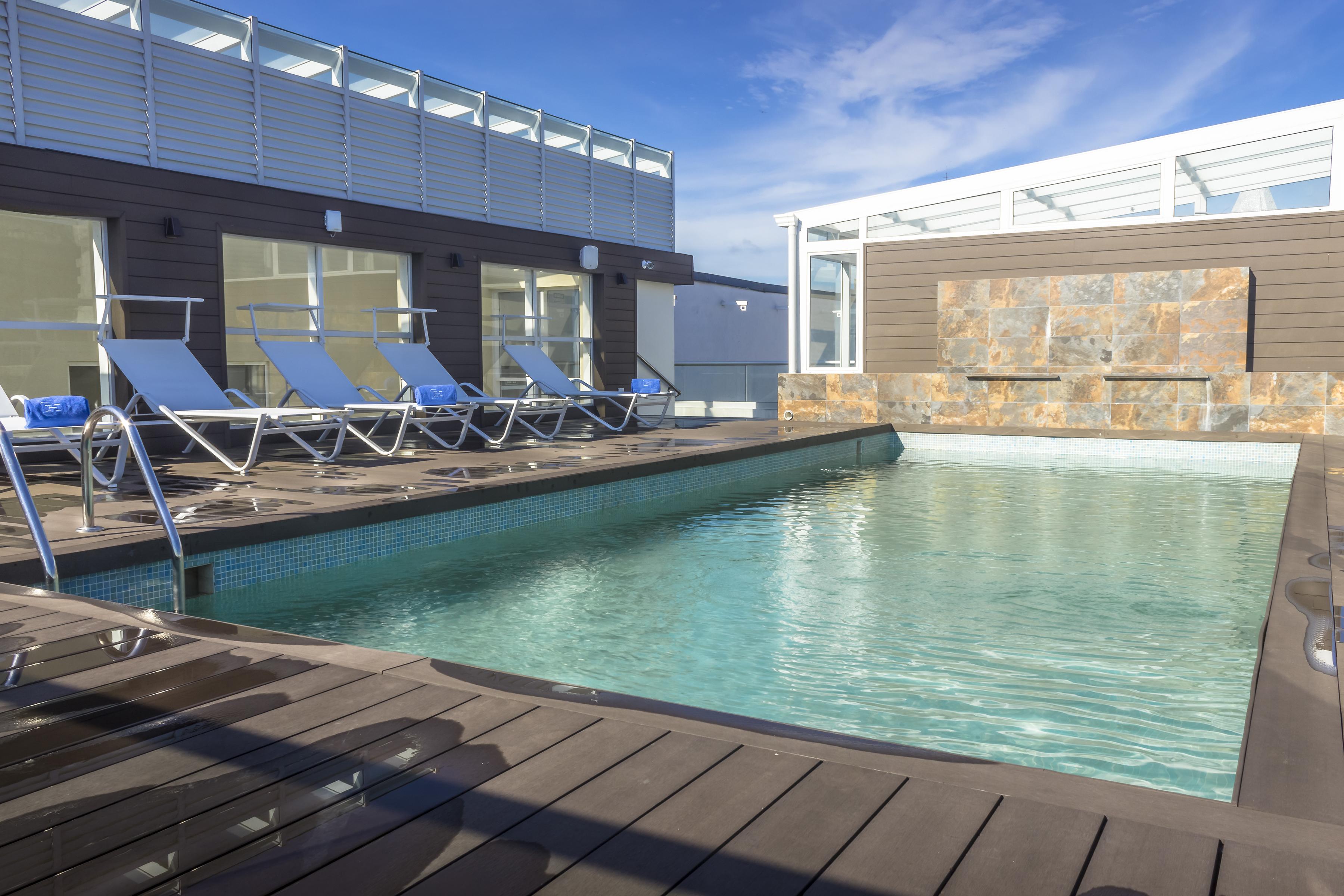 센트럴 호텔 파나마 파나마시티 외부 사진 Rooftop pool at the Hotel